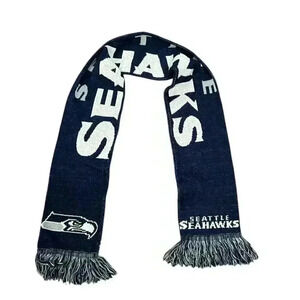 Forever Collectibles NFL Seattle Seahawks One Size Scarf Blue NWOT
